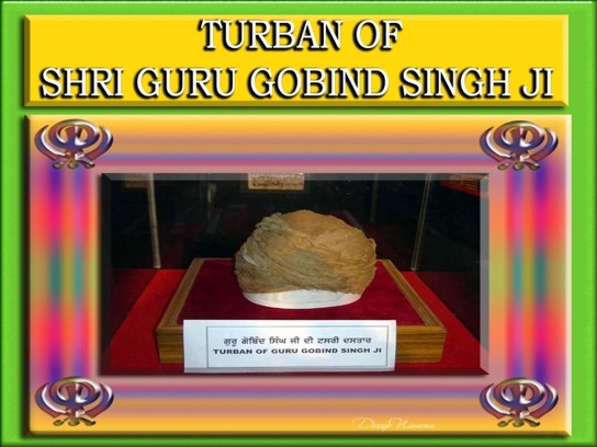 turban of guru gobind singh ji